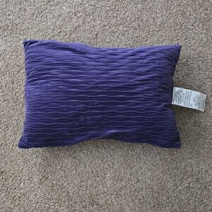 Luxurious Purple Accent Pillow